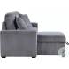 Rhett Dark Gray Reversible Sectional
