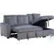 Rhett Dark Gray Reversible Sectional