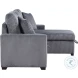 Rhett Dark Gray Reversible Sectional