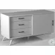 Flynn White Small TV Stand