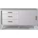 Flynn White Small TV Stand