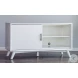 Flynn White Small TV Stand