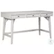 Flynn White 3 Drawer Large Desk
