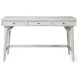 Flynn White 3 Drawer Large Desk