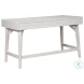 Flynn White 3 Drawer Large Desk