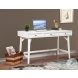 Flynn White 3 Drawer Large Desk