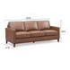 Weston Highland Saddle Leather 85" Sofa