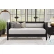 Flynn Black Twin Daybed