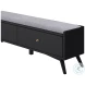 Flynn Black and Gray 2 Drawer Bench