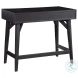 Flynn Black 2 Drawer Mini Desk
