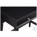 Flynn Black 2 Drawer Mini Desk
