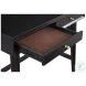 Flynn Black 2 Drawer Mini Desk