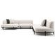 Madera Oatmeal 4 Piece Modular Large L Sectional with Pillows