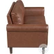 Holliston Chocolate Loveseat