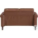 Holliston Chocolate Loveseat