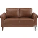 Holliston Chocolate Loveseat