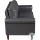 Holliston Dark Gray Loveseat
