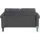 Holliston Dark Gray Loveseat