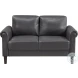 Holliston Dark Gray Loveseat