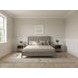 Zest Brown King Panel Bed