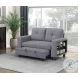Ansley Gray Loveseat with Pull Out Bed