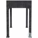 Chatham Charcoal Raffia Desk