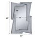 Noralie Silver Free Form 31" Wall Mirror