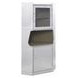 Brancaster Silver 2 Door Bar Cabinet with Nailhead Trim