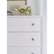 Chelsea White 9 Drawer Bureau Dresser