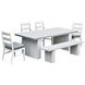 Nash Outdoor Dining Buff Outdoor 92" Rectangular Dining Table