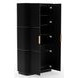 Love Dark Chocolate 2 Door Bar Cabinet with LED
