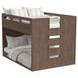 Carlson Harvest Brown Full Over Full Bunk Bed