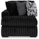 Midnight Madness Onyx 6 Piece Modular Sectional with LAF Corner Chaise