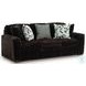 Midnight Madness Onyx Black Living Room Set