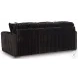 Midnight Madness Onyx Black Living Room Set