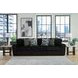 Midnight Madness Onyx 3 Piece Modular Sectional Sofa