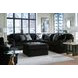 Midnight Madness Onyx 5 Piece Modular Sectional