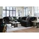 Midnight Madness Onyx 6 Piece Modular Sectional with Chaise