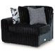Midnight Madness Onyx 2 Piece Modular Sectional Sofa