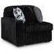 Midnight Madness Onyx 2 Piece Modular Sectional Sofa