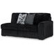 Midnight Madness Onyx Black 2 Piece Sectional