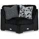 Midnight Madness Onyx 6 Piece Modular Sectional with LAF Corner Chaise
