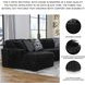 Midnight Madness Onyx Black 2 Piece Sectional Sofa with LAF Chaise