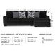 Midnight Madness Onyx Black 2 Piece Sectional Sofa with RAF Chaise