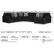 Midnight Madness Onyx Black 4 Piece Sectional with RAF Chaise