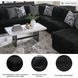Midnight Madness Onyx Black 4 Piece Sectional with RAF Chaise