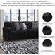Midnight Madness Onyx Black 3 Piece Sectional