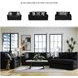 Midnight Madness Onyx Black Super Chaise