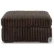 Midnight Madness Chocolate Living Room Set