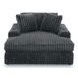 Midnight Madness Gunmetal Living Room Set
